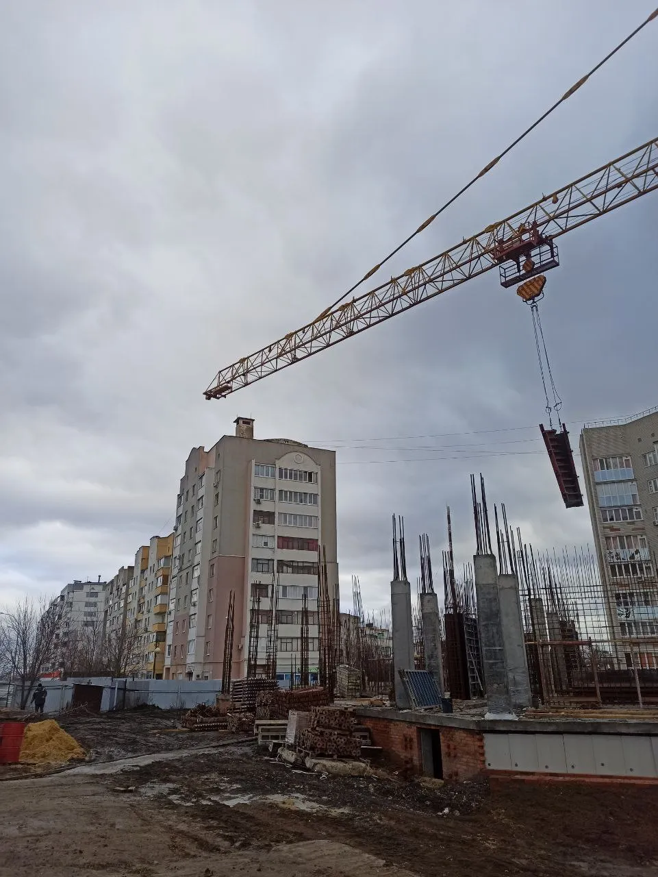 Новое время ход строительства