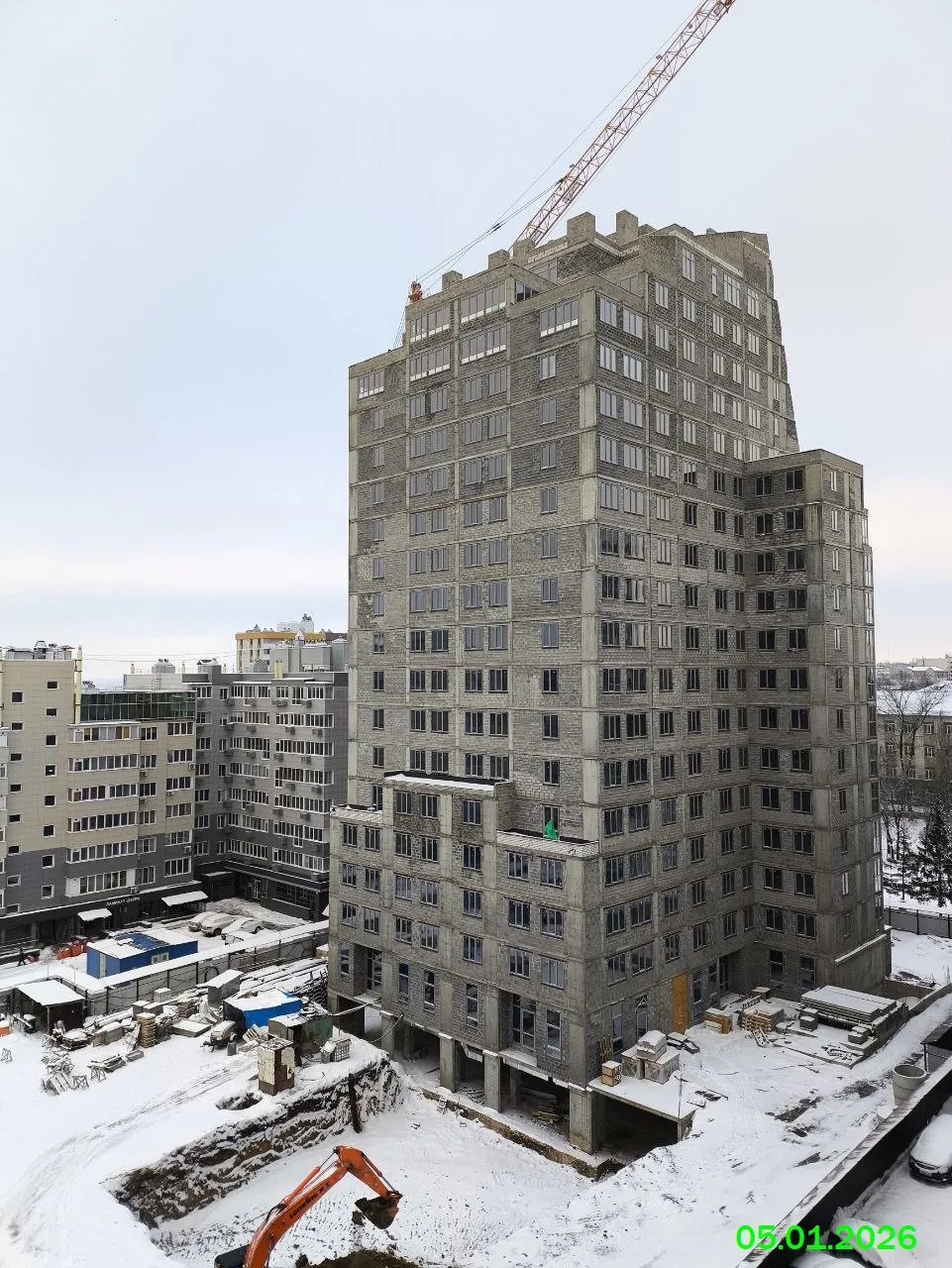 ЖК МКР Парковый ход строительства