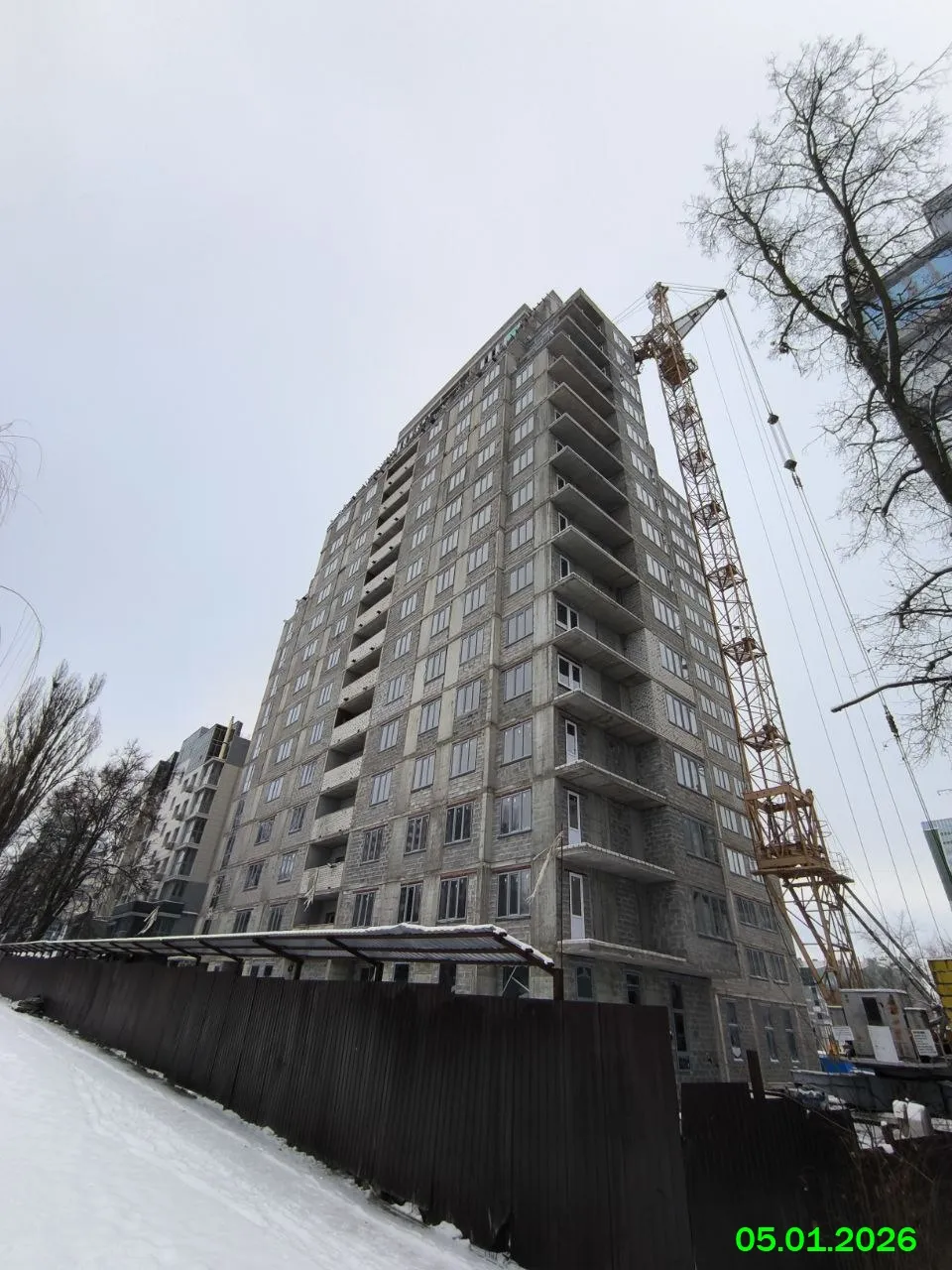 ЖК МКР Парковый ход строительства