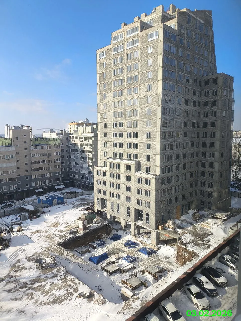 ЖК МКР Парковый ход строительства