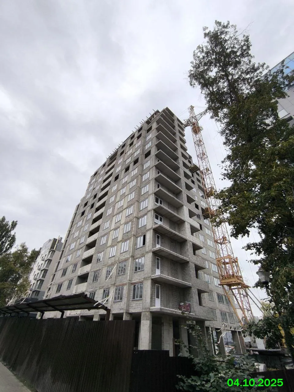 ЖК МКР Парковый ход строительства