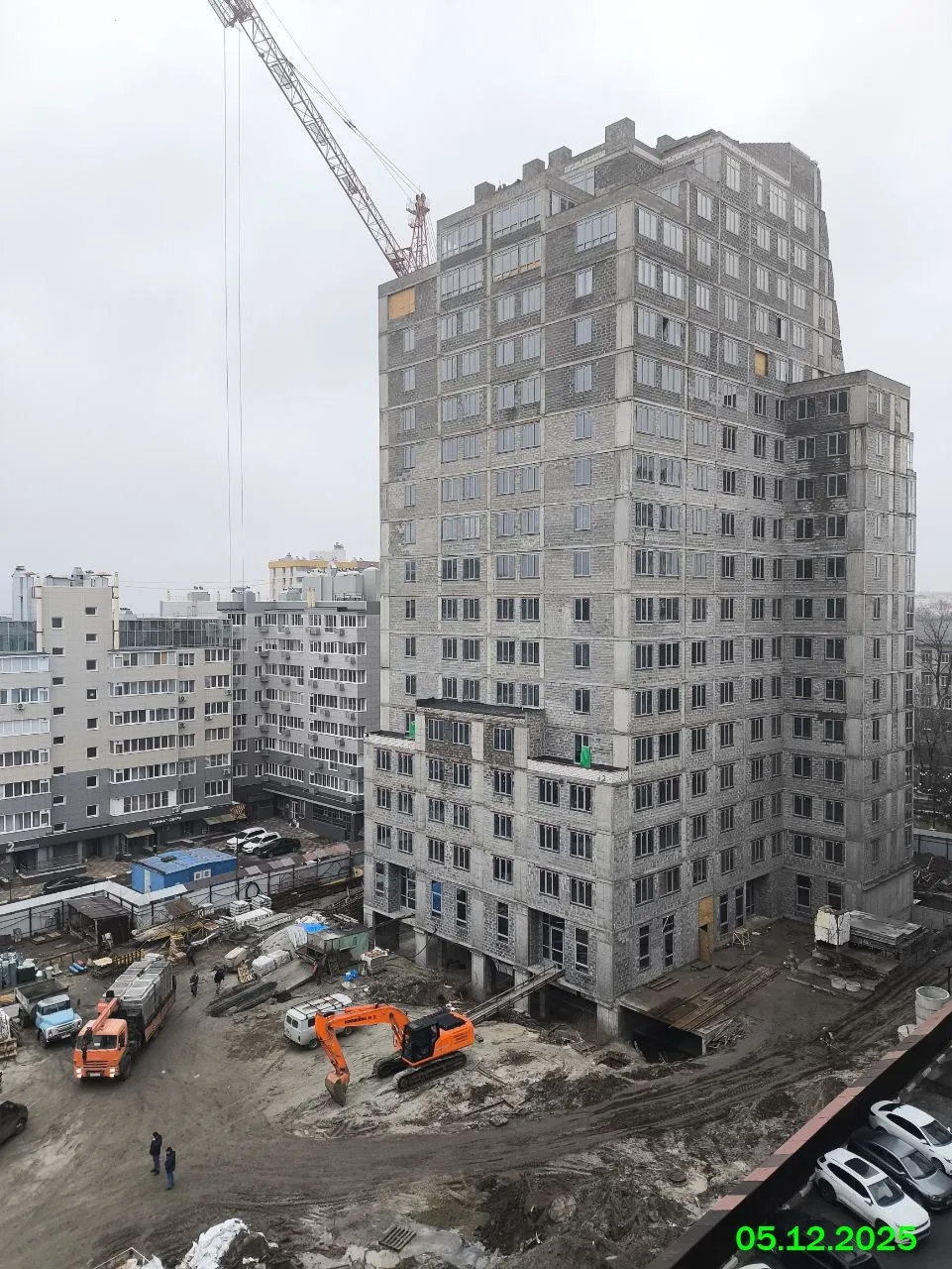 ЖК МКР Парковый ход строительства