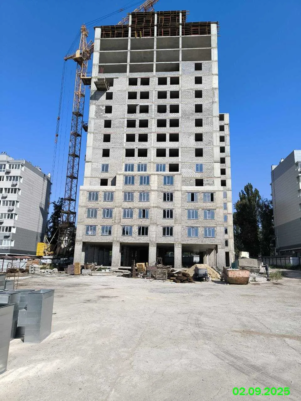 ЖК МКР Парковый ход строительства