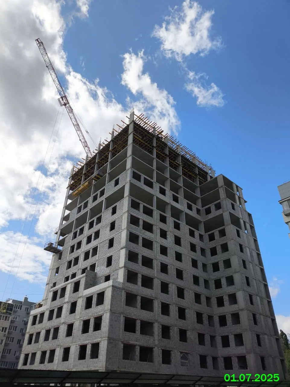 ЖК МКР Парковый ход строительства