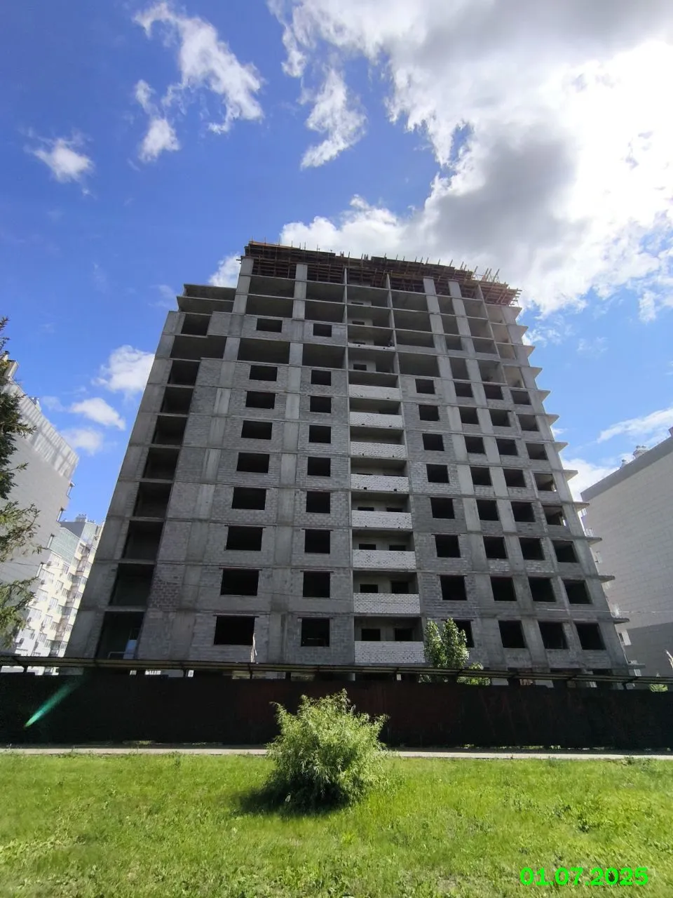 ЖК МКР Парковый ход строительства