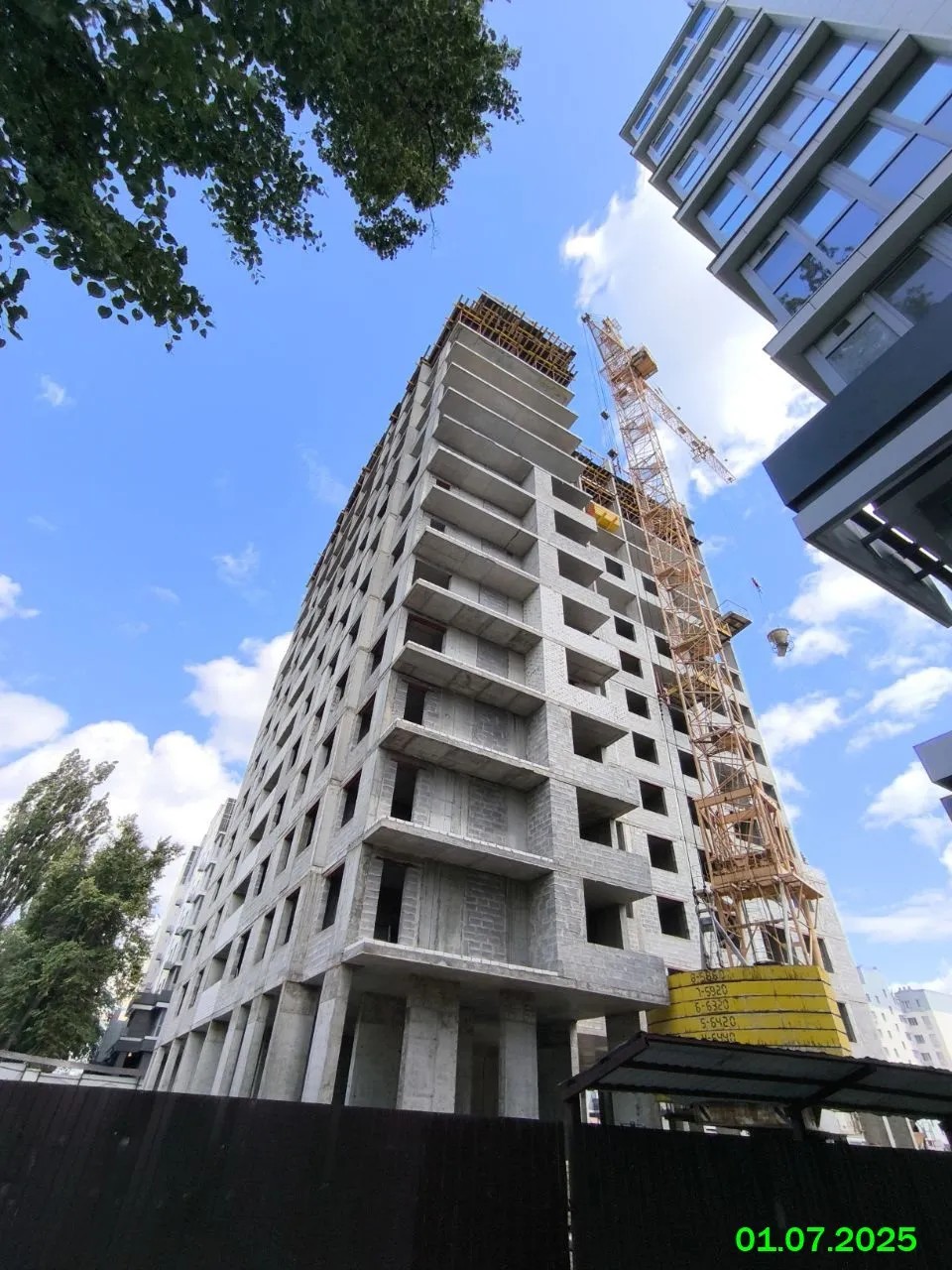 ЖК МКР Парковый ход строительства