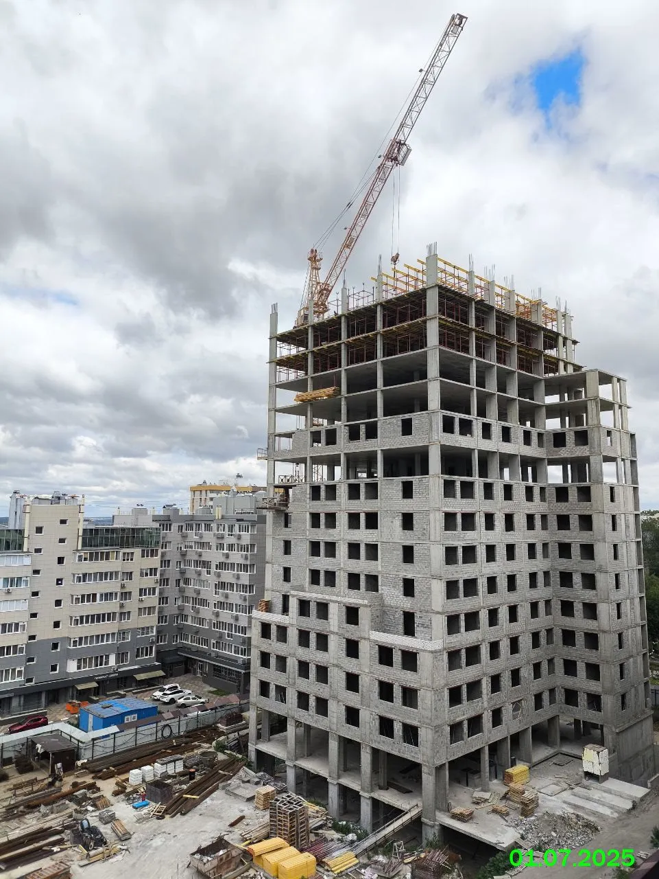 ЖК МКР Парковый ход строительства