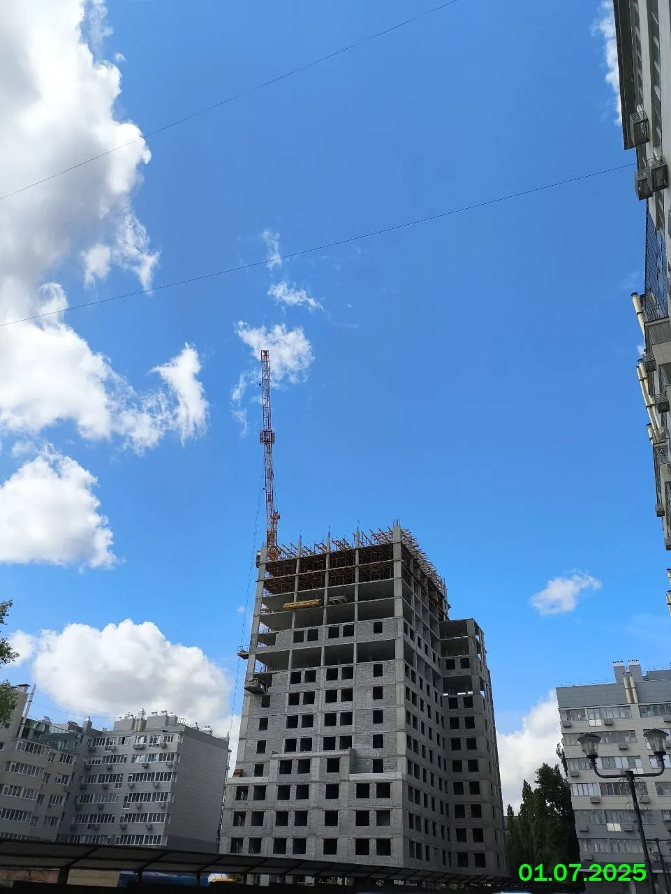 ЖК МКР Парковый ход строительства