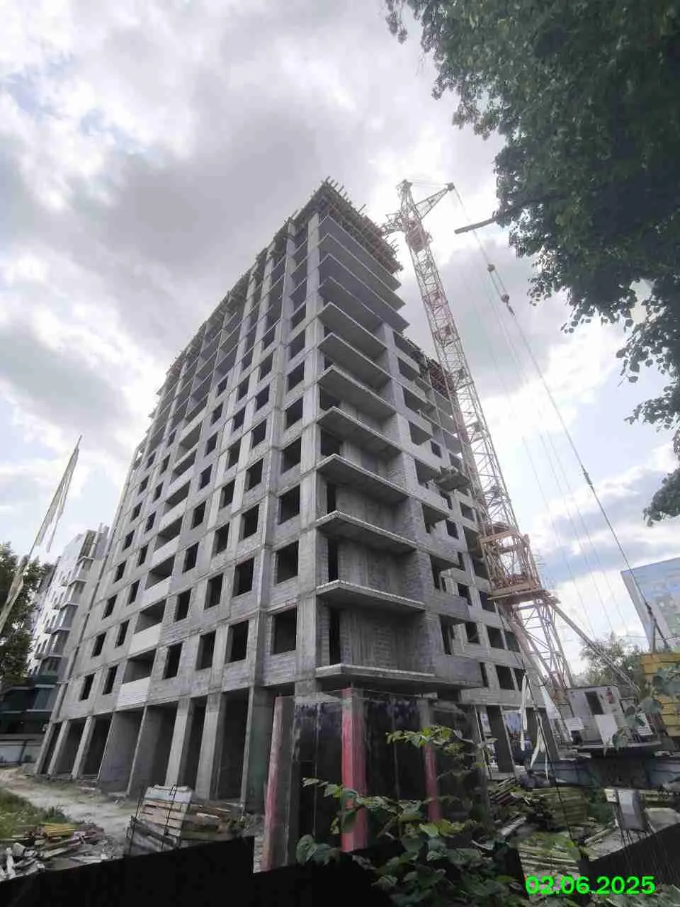 ЖК МКР Парковый ход строительства