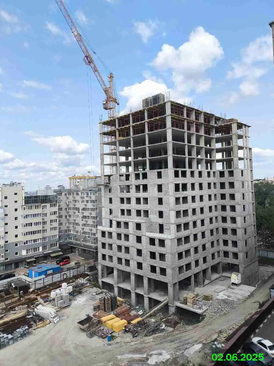 ЖК МКР Парковый ход строительства