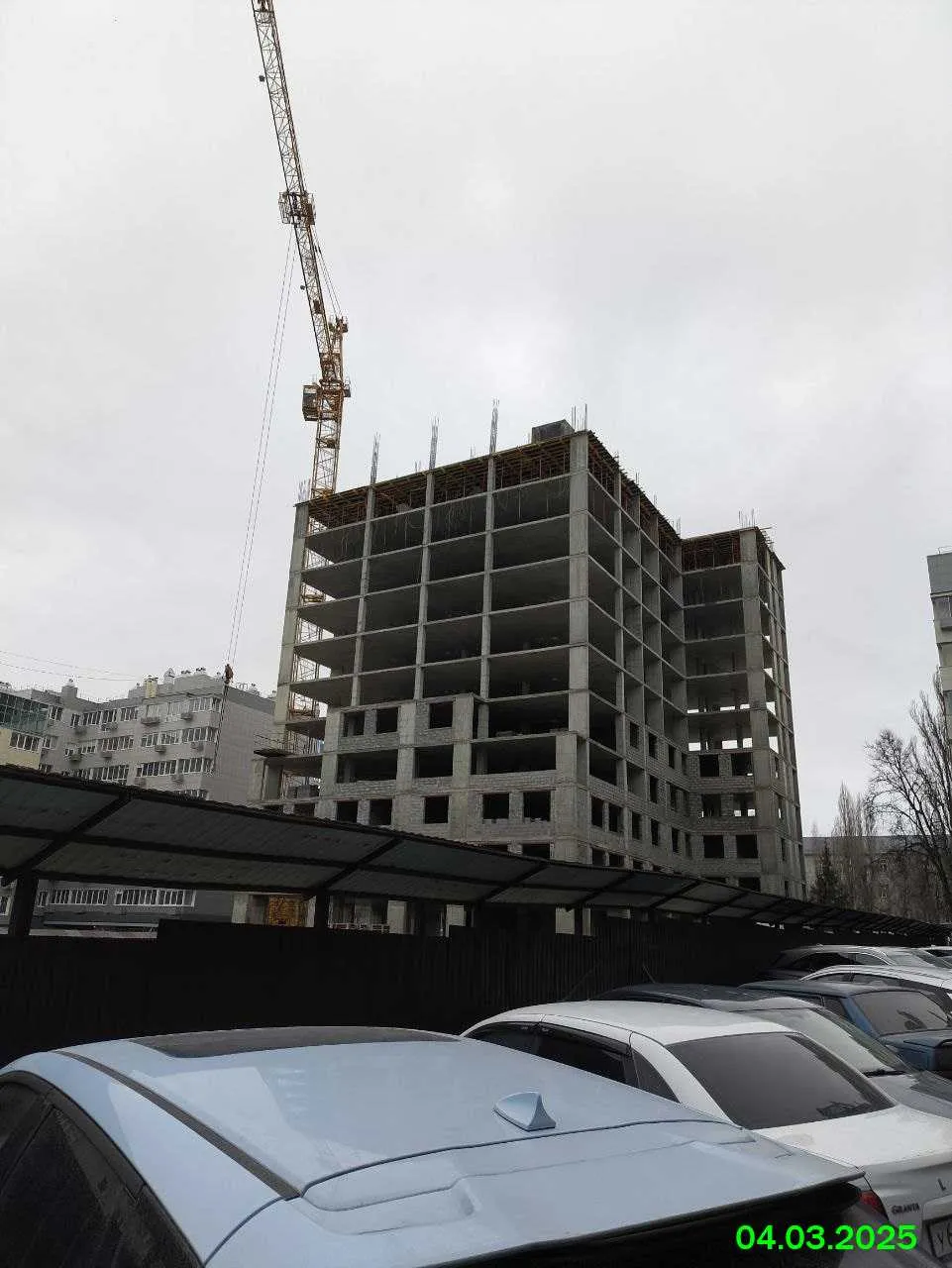 ЖК МКР Парковый ход строительства