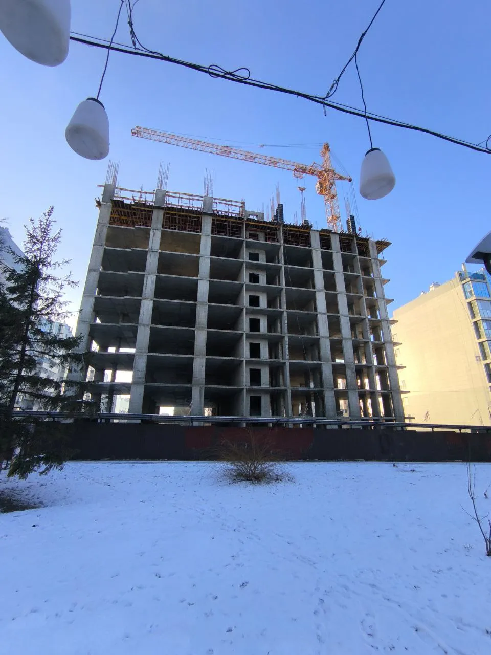 ЖК МКР Парковый ход строительства