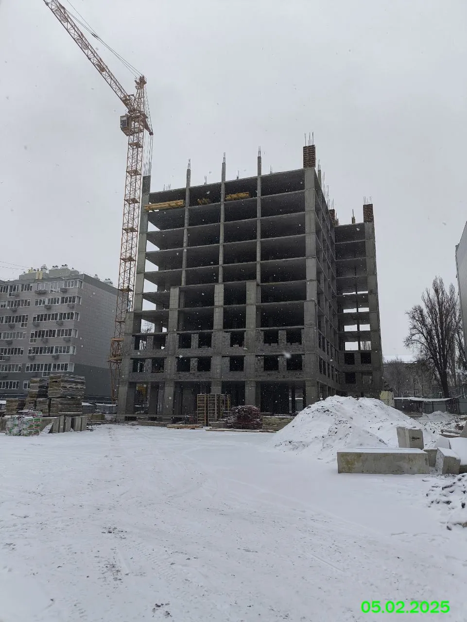 ЖК МКР Парковый ход строительства