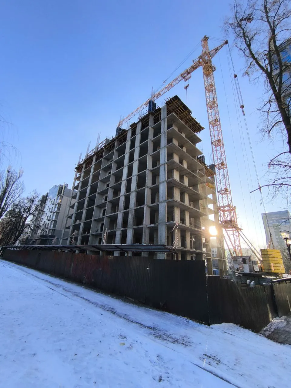 ЖК МКР Парковый ход строительства