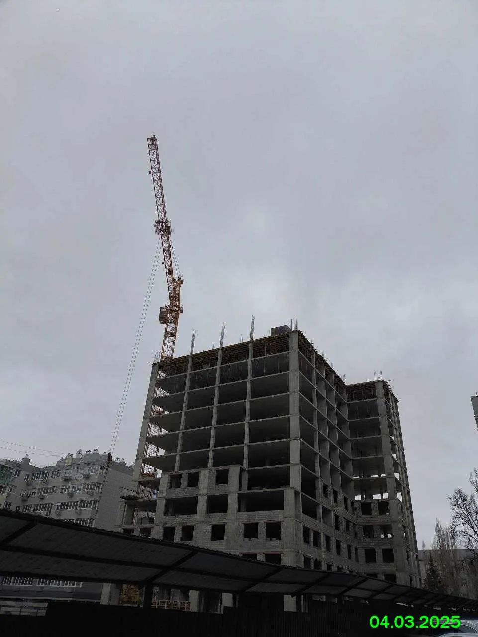 ЖК МКР Парковый ход строительства