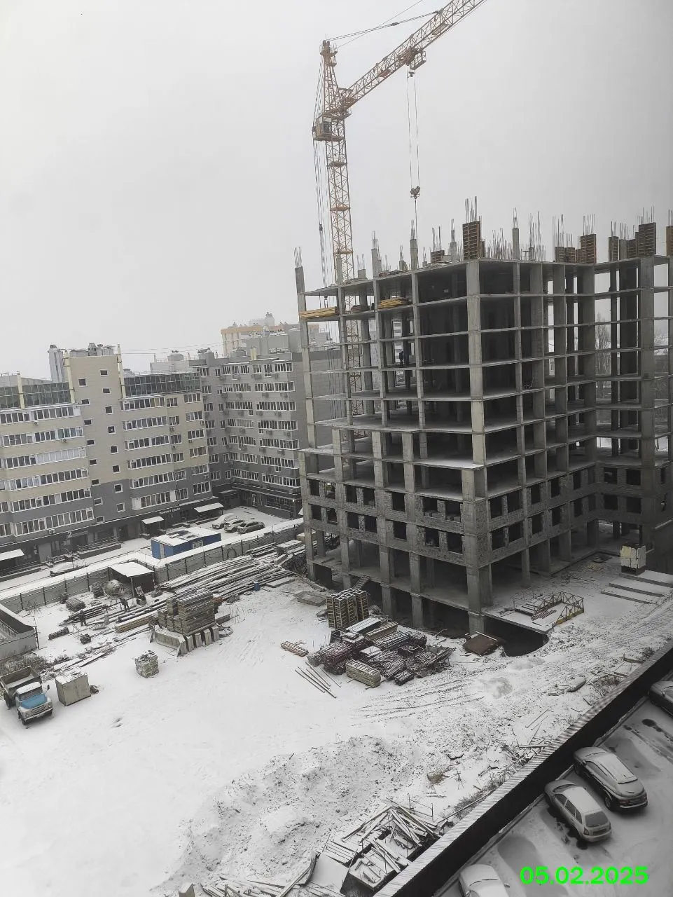 ЖК МКР Парковый ход строительства