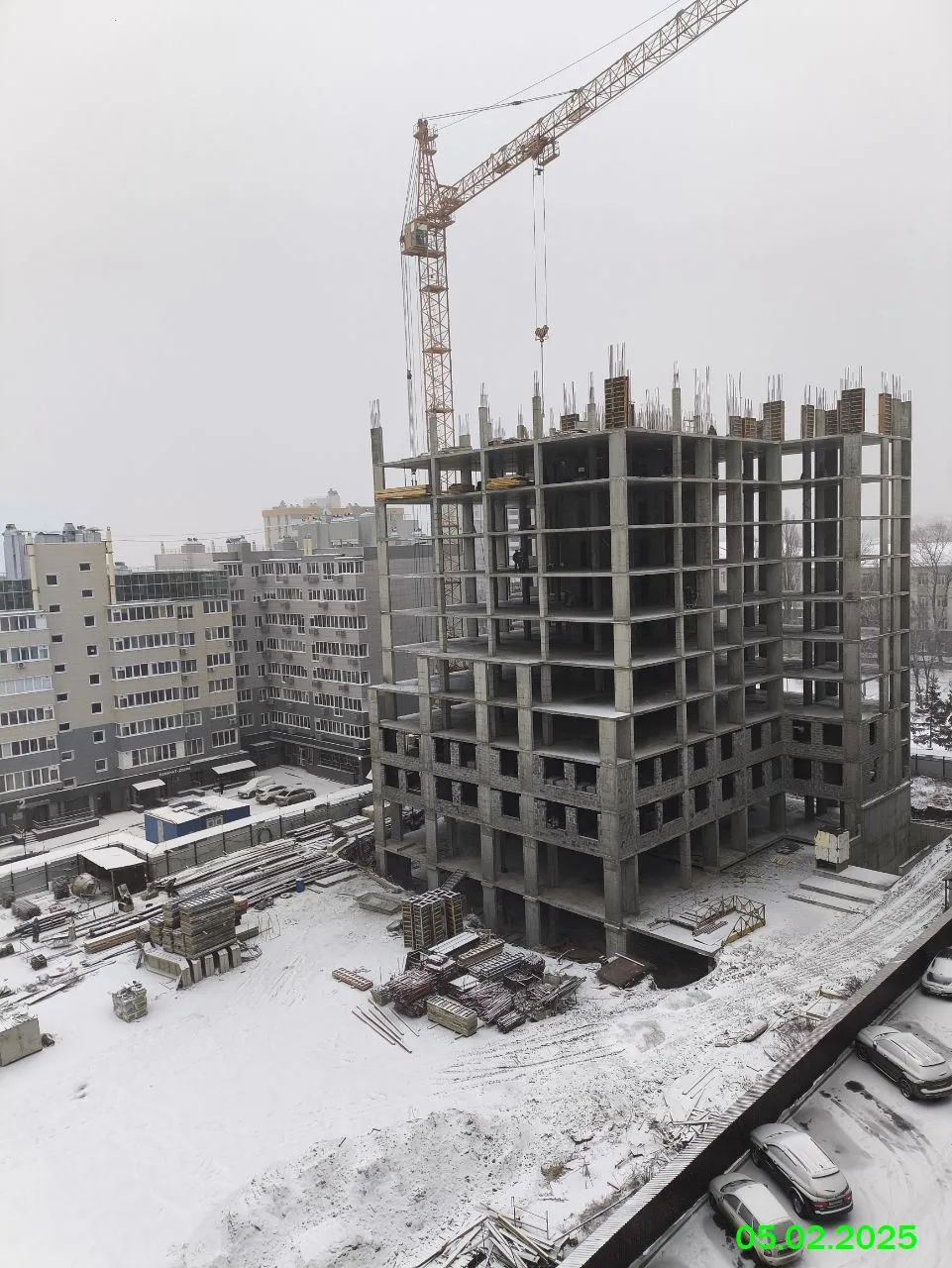 ЖК МКР Парковый ход строительства