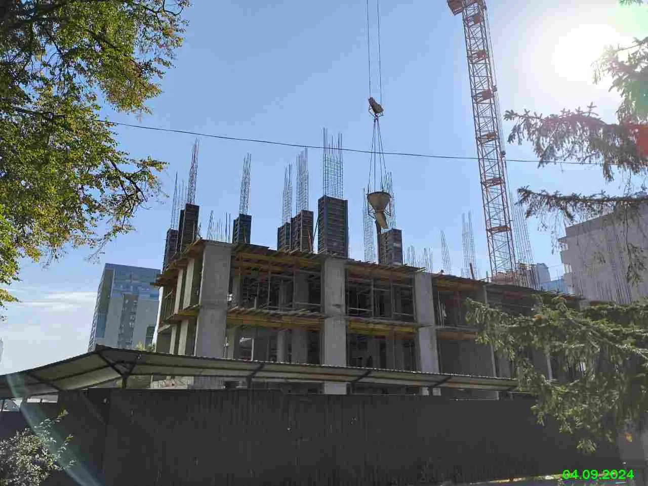 ЖК МКР Парковый ход строительства