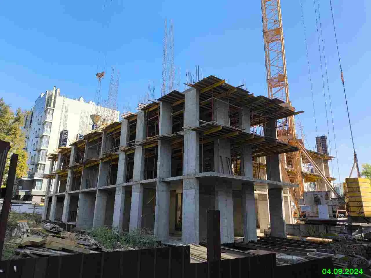 ЖК МКР Парковый ход строительства