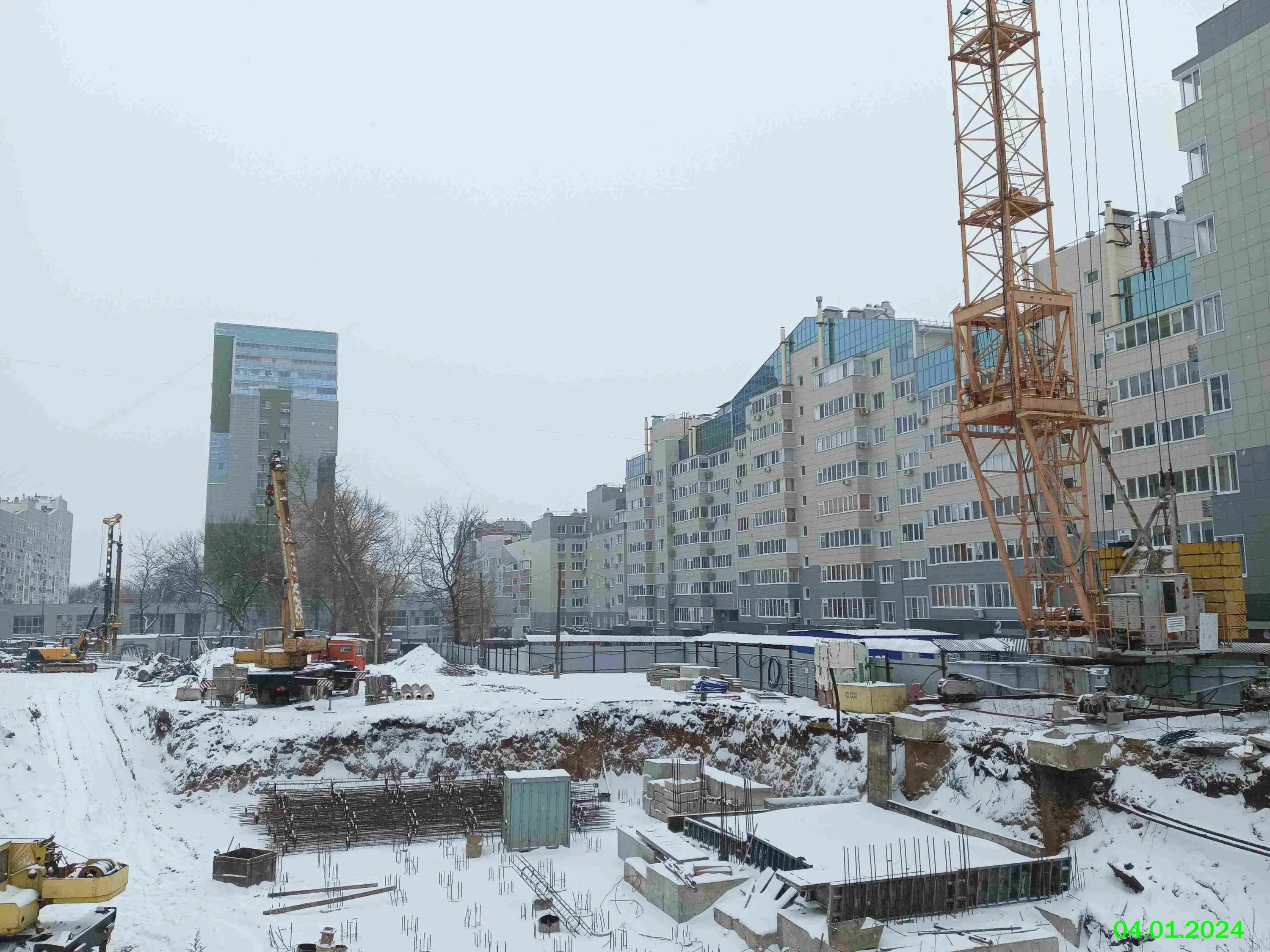 ЖК МКР Парковый ход строительства