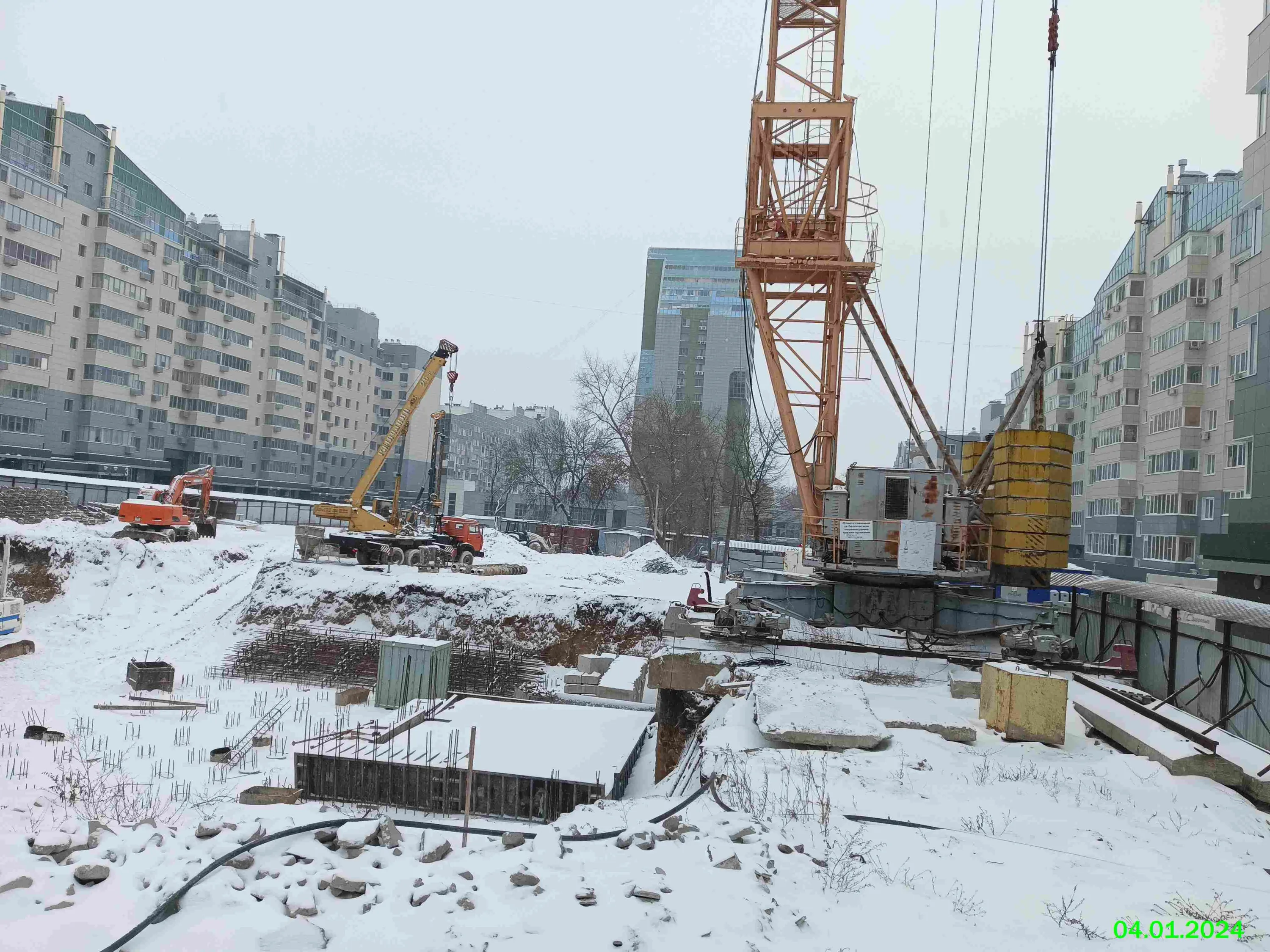 ЖК МКР Парковый ход строительства