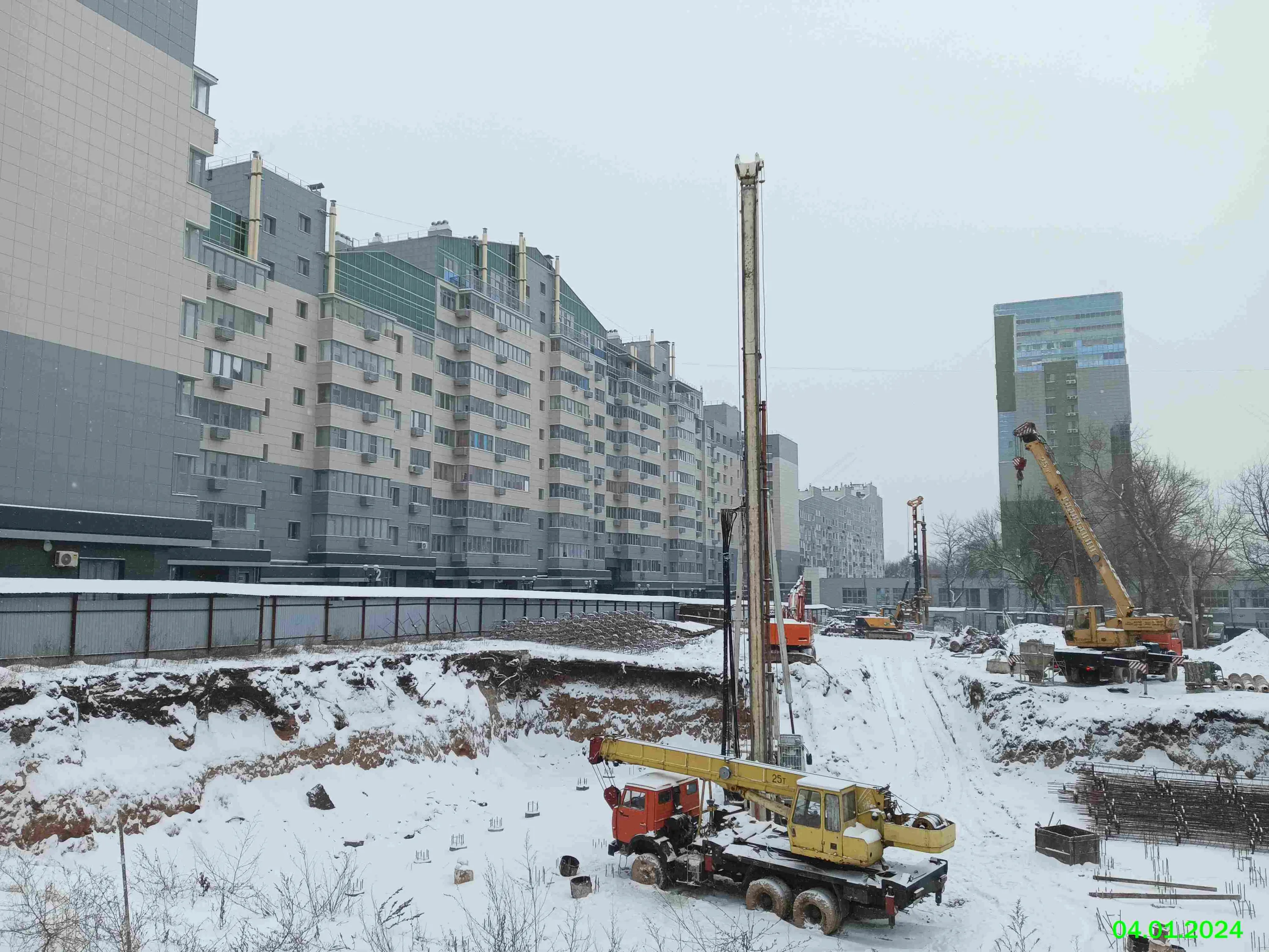 ЖК МКР Парковый ход строительства