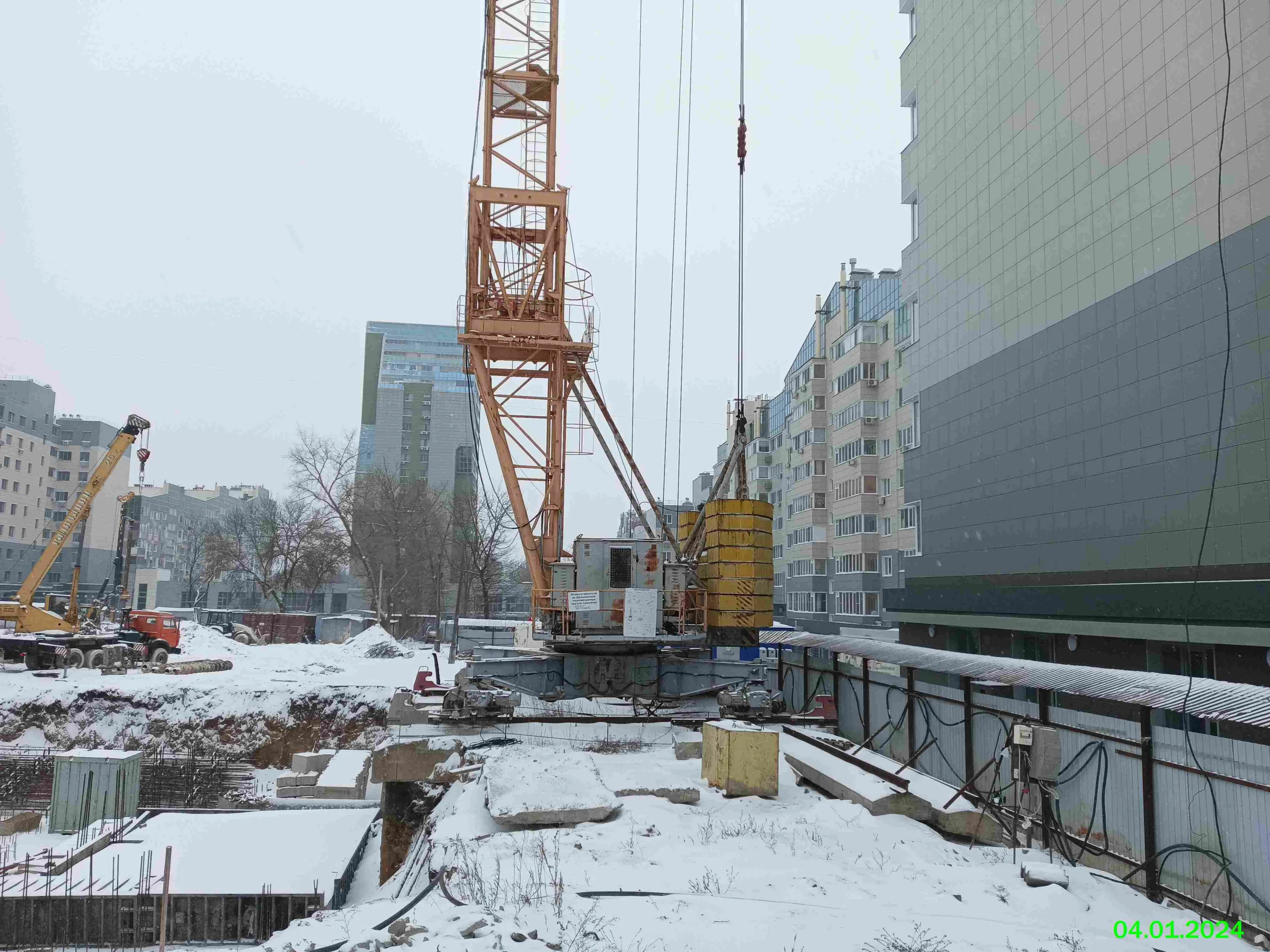 ЖК МКР Парковый ход строительства