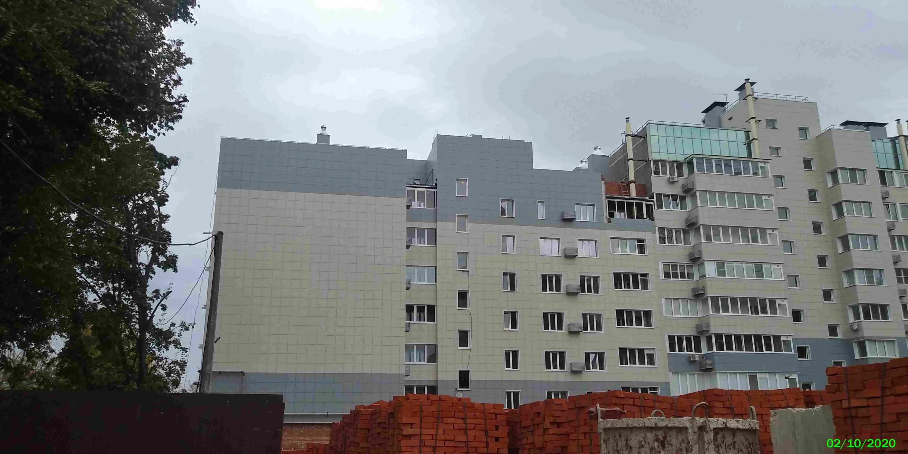 ЖК МКР Парковый ход строительства