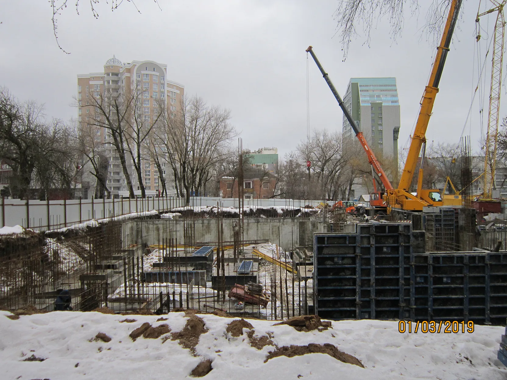 ЖК МКР Парковый ход строительства