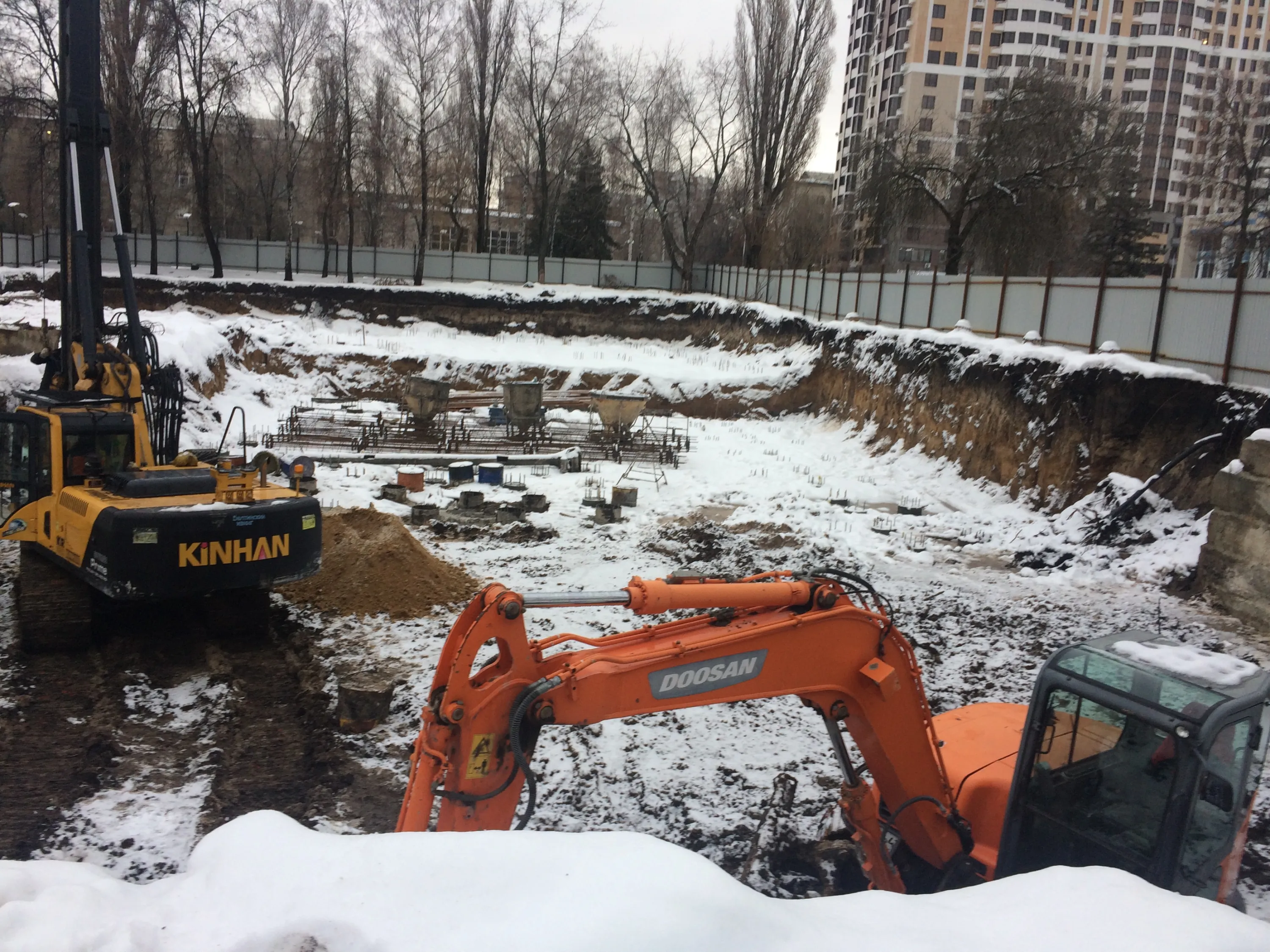 ЖК МКР Парковый ход строительства