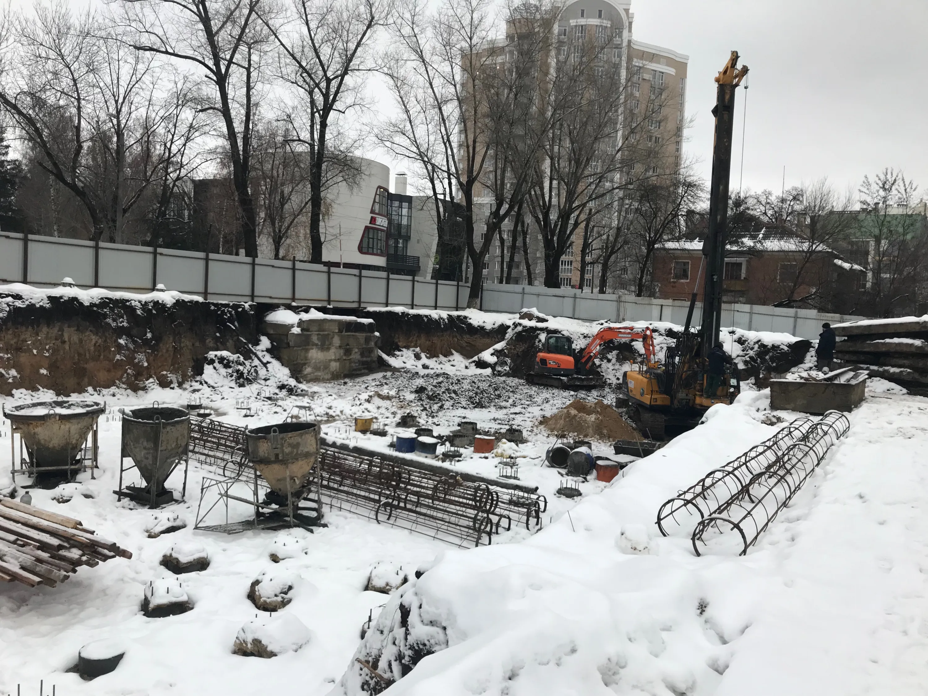 ЖК МКР Парковый ход строительства