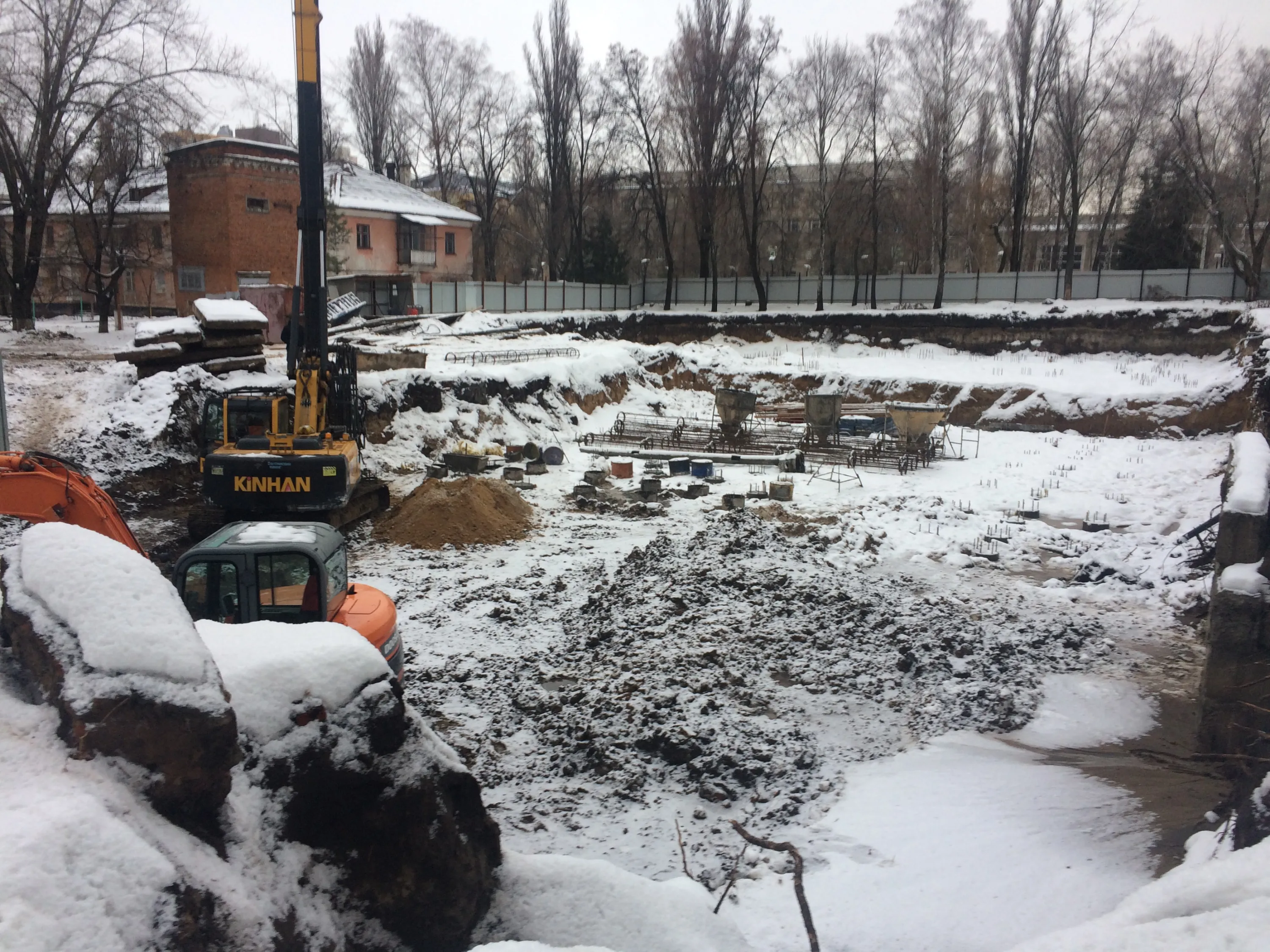 ЖК МКР Парковый ход строительства