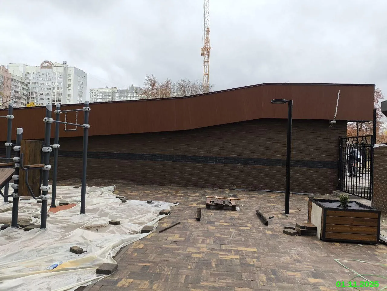 Университет ход строительства