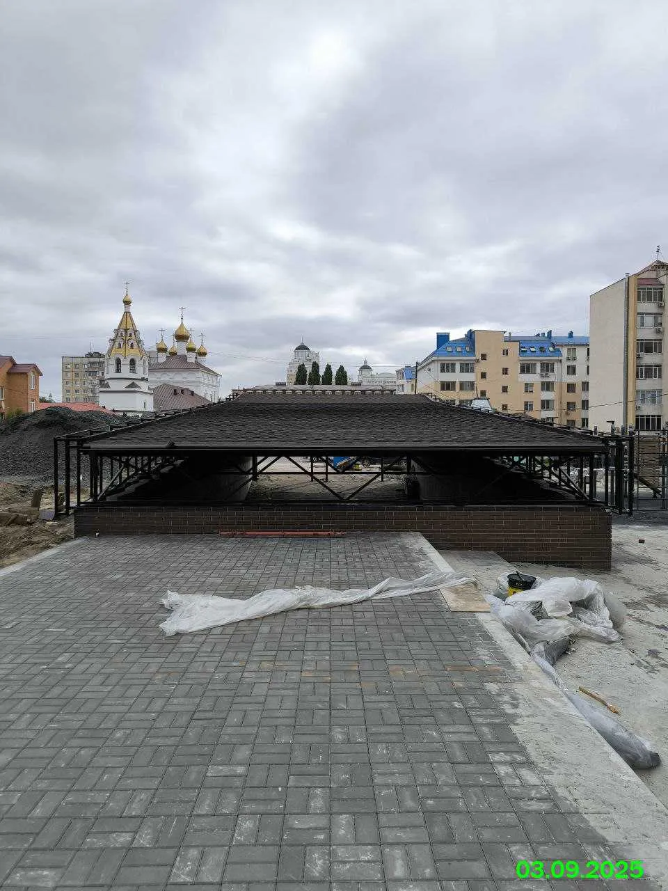 Университет ход строительства