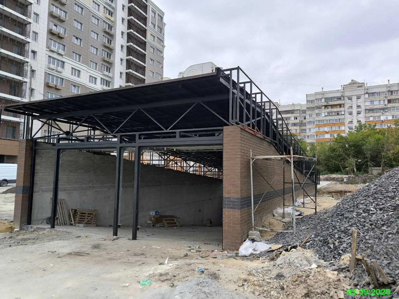 Университет ход строительства