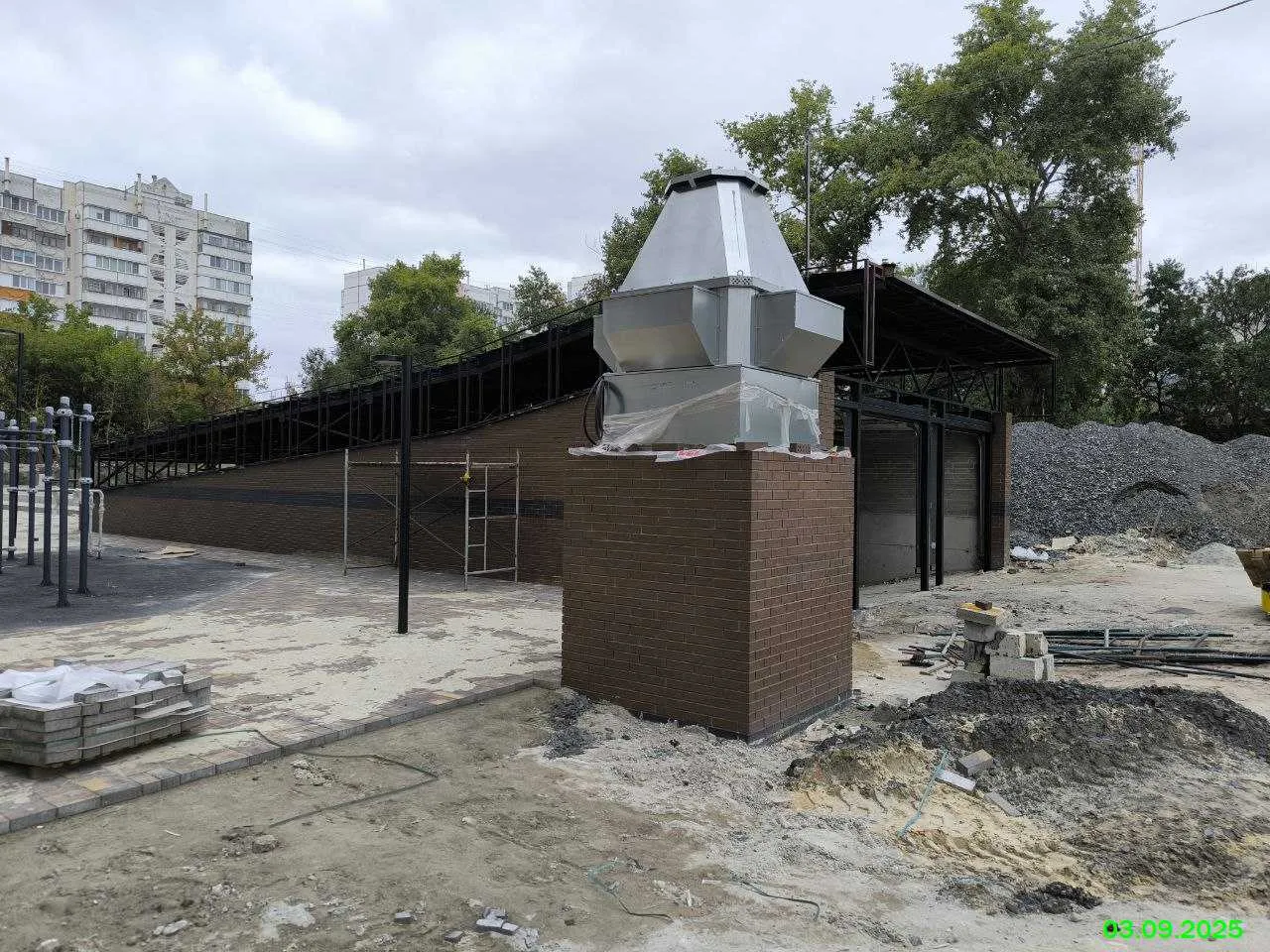 Университет ход строительства