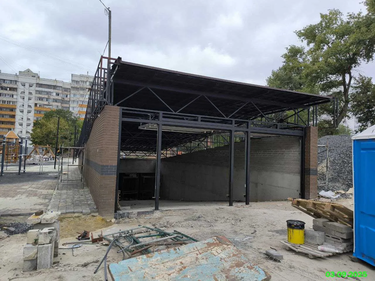 Университет ход строительства