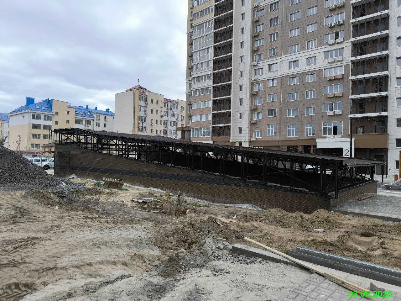 Университет ход строительства