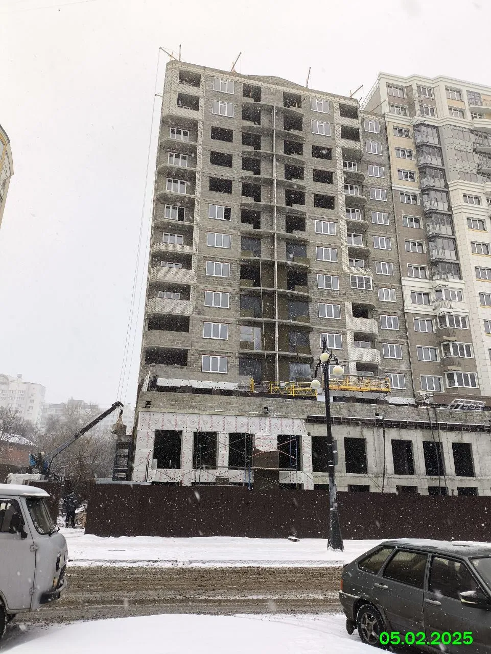 Университет ход строительства