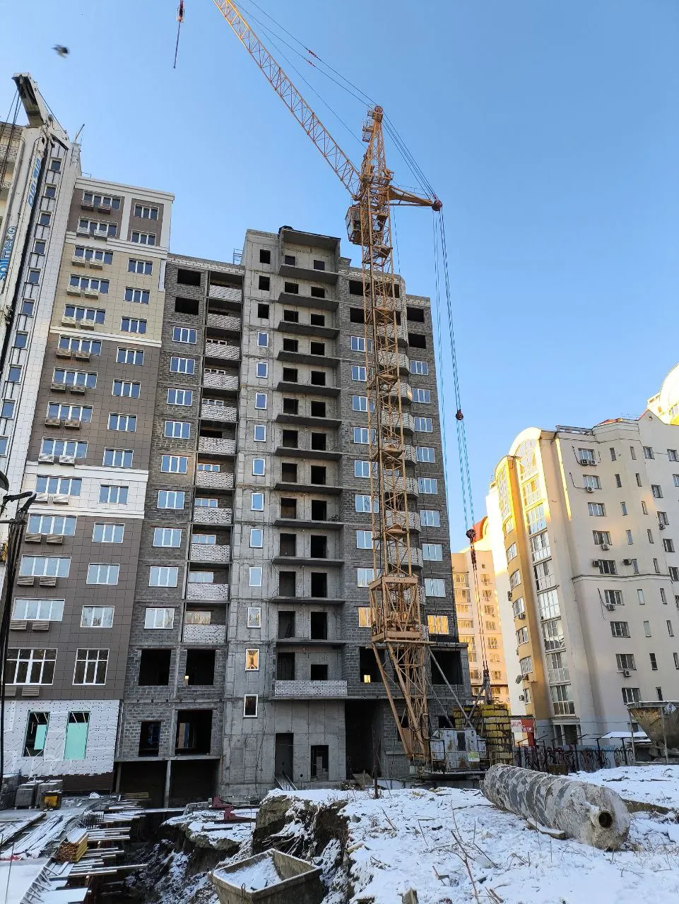 Университет ход строительства