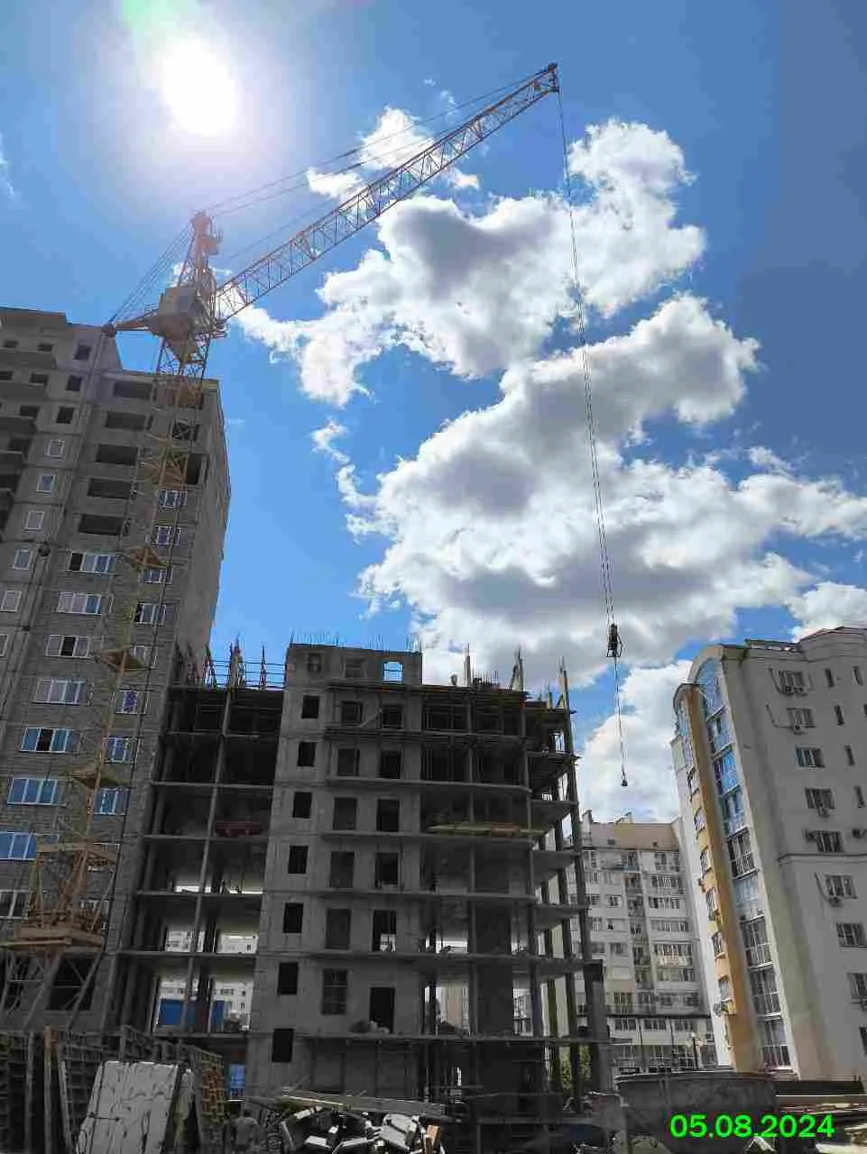 Университет ход строительства