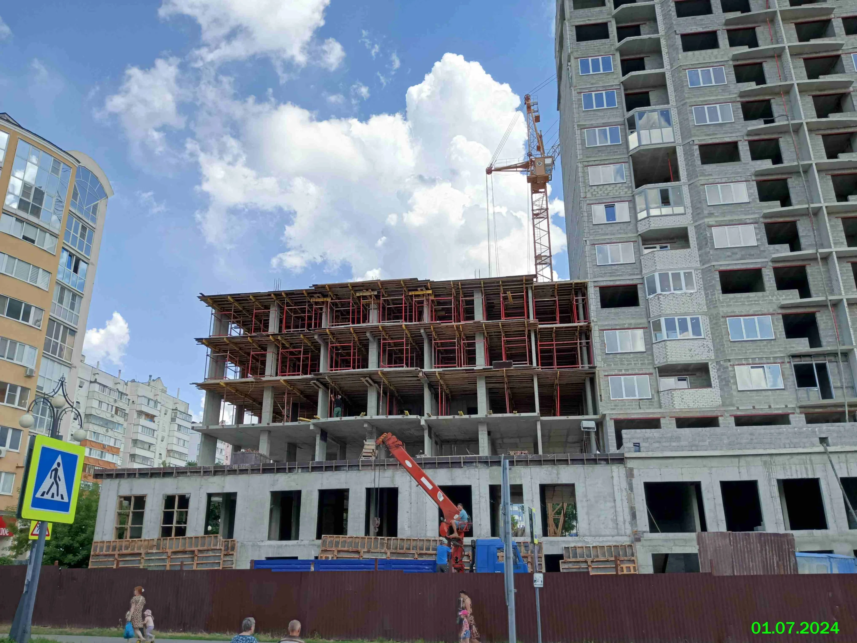 Университет ход строительства