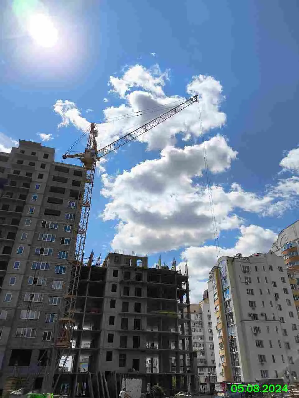 Университет ход строительства