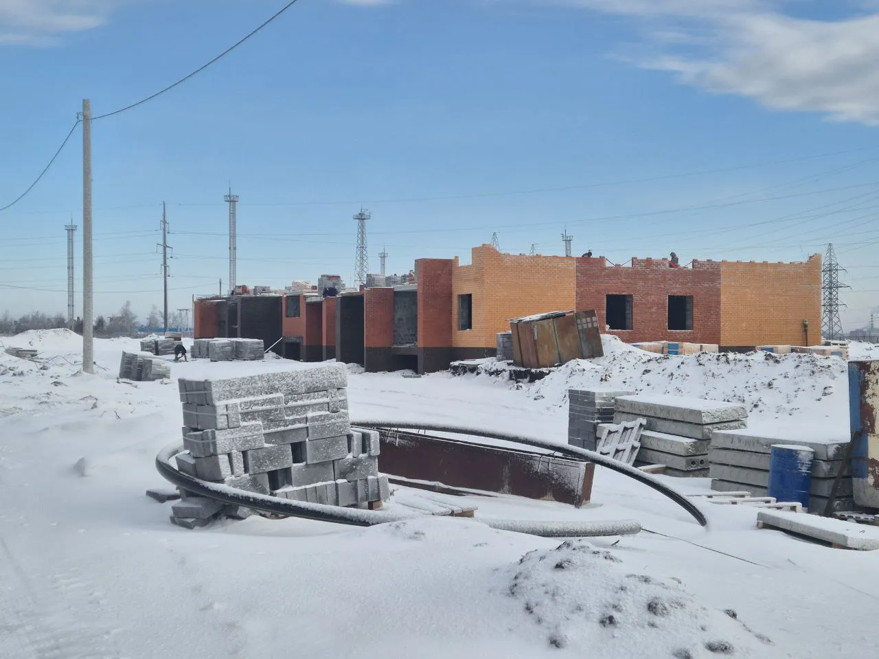 Дубрава (40 га) ход строительства