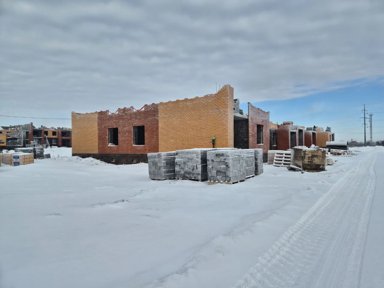 Дубрава (40 га) ход строительства