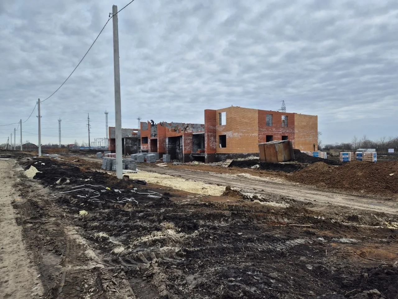 Дубрава (40 га) ход строительства