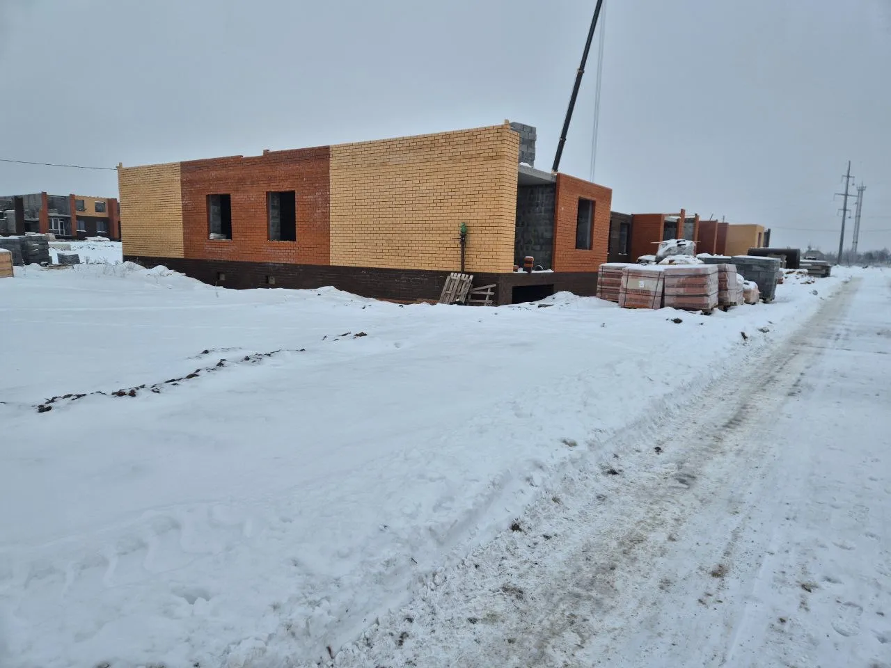 Дубрава (40 га) ход строительства