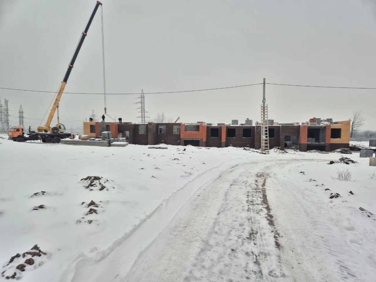 Дубрава (40 га) ход строительства