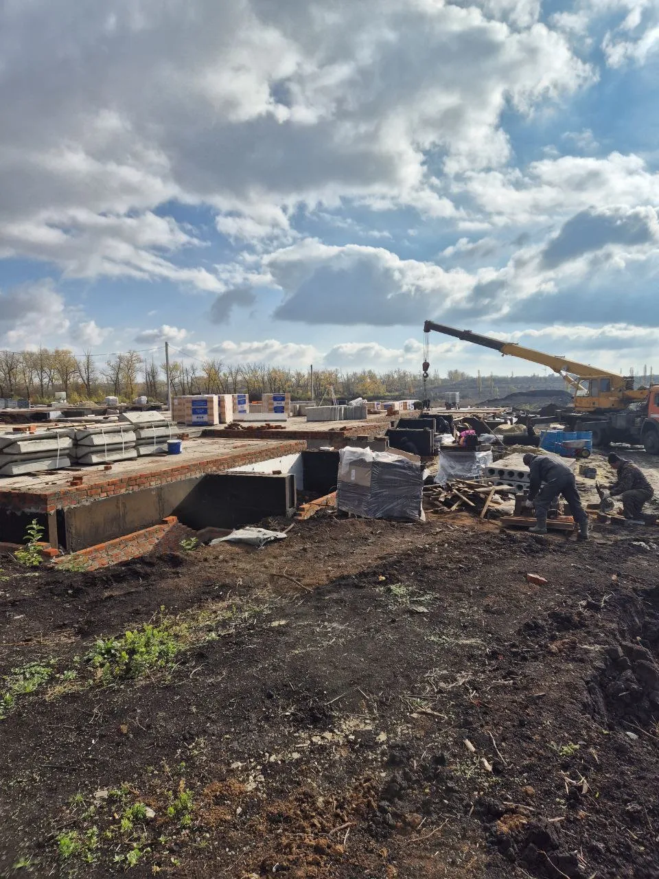 Дубрава (40 га) ход строительства