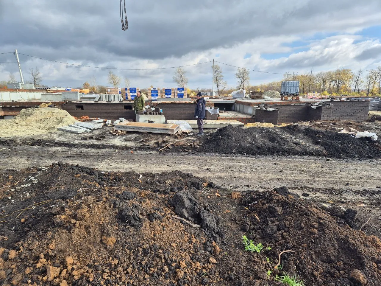Дубрава (40 га) ход строительства